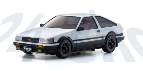 Kyosho Mini-z AWD Karosserie | Toyota Corolla Levin AE86 white-black | K.MZP473WBK