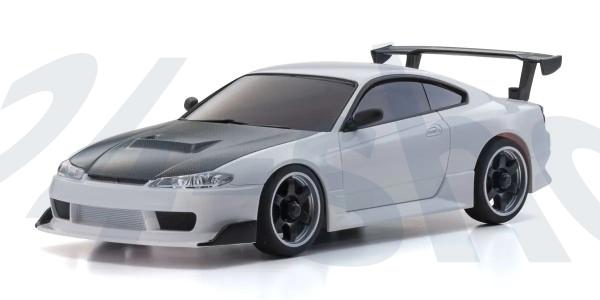 Kyosho Mini-z AWD Karosserie | Nissan Silvia S15 GT Wing white | K.MZP477W