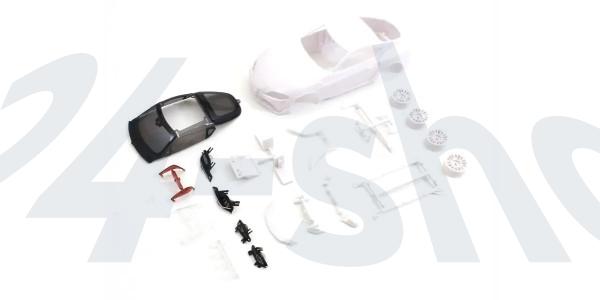 Kyosho | White Body Toyota GR Supra TRD Mini-Z AWD + Felgen (unlackiert) | K.MZN207