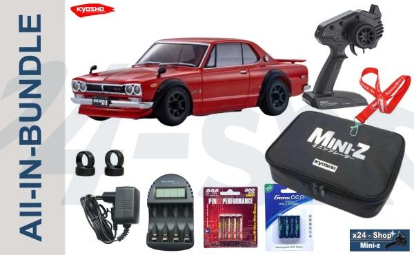 ALL-IN-BUNDLE Mini-Z AWD Nissan Skyline 2000GT-R (KPGC10) | K.466R60