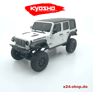 Kyosho Mini-Z 4X4 MX-01 Jeep Wrangler Rubicon Bright White (KT531P) su  Jonathan.it a prezzo scontato