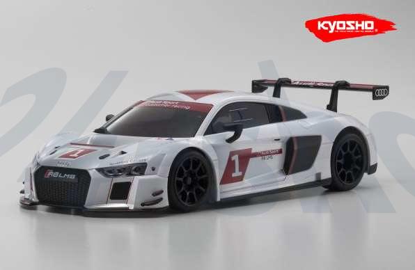 Mini-z Karosserie Audi R8 LMS 2015 white (W-MM)| Autoscale | K.MZP246AS |  x24-Shop